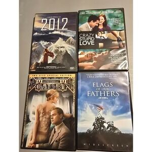 4 DVDs Title in Description
